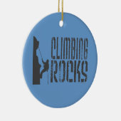 Rotsklimmen Keramisch Ornament (Rechts)