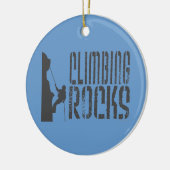 Rotsklimmen Keramisch Ornament (Links)