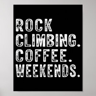 Rotsklimmen Koffee Weekends Poster
