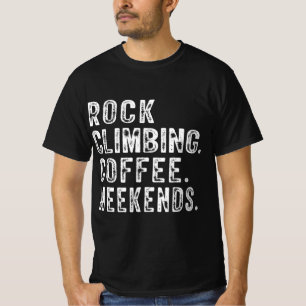 Rotsklimmen Koffee Weekends T-shirt