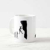 Rotsklimmen Koffiemok (Voorkant links)
