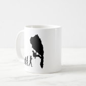 Rotsklimmen Koffiemok (Voorkant links)