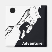 rotsklimmen magneet (Voorkant)