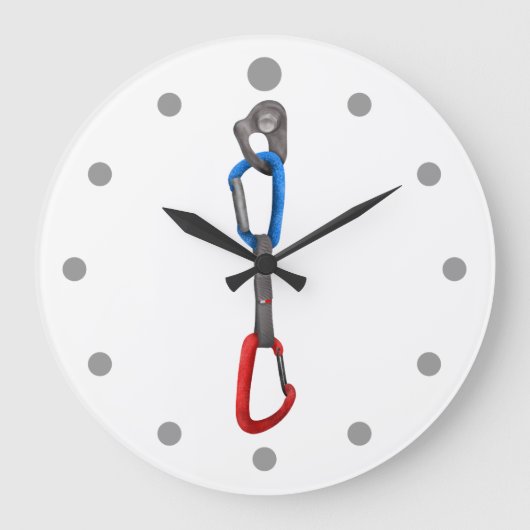 Rotsklimmen met snelle draai grote klok (Voorkant)