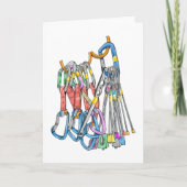 Rotsklimmen op harnas kaart (Voorkant)