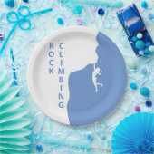 Rotsklimmen Papieren Bordje (Feest)