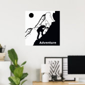 rotsklimmen poster (Thuiskantoor)