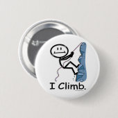 Rotsklimmen Ronde Button 5,7 Cm (Voorkant /achterkant)