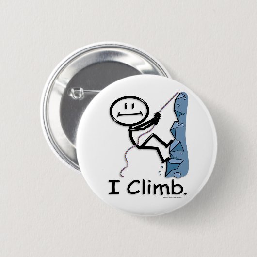 Rotsklimmen Ronde Button 5,7 Cm (Voorkant /achterkant)