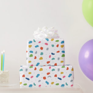 Rotsklimmen Schattigee Kinder Kleurrijk Cadeaupapier