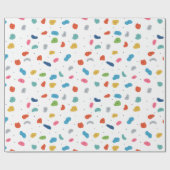 Rotsklimmen Schattigee Kinder Kleurrijk Cadeaupapier (Vlak)