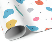 Rotsklimmen Schattigee Kinder Kleurrijk Cadeaupapier (Rol Hoek)