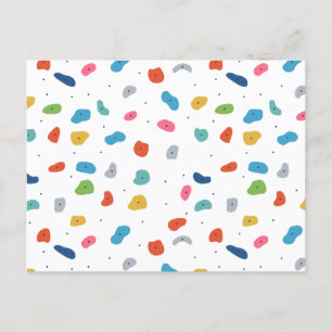 Rotsklimmen Schattigee Kinder Kleurrijk Feestdagenkaart