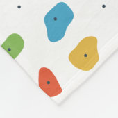 Rotsklimmen Schattigee Kinder Kleurrijk Fleece Deken (Hoek)