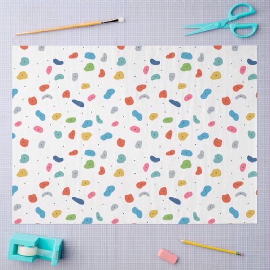 Rotsklimmen Schattigee Kinder Kleurrijk Tissuepapier (Craft)