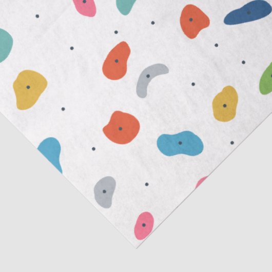 Rotsklimmen Schattigee Kinder Kleurrijk Tissuepapier (Detail)