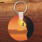 Rotsklimmen Sleutelhanger (Voorkant)