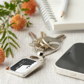 Rotsklimmen Sleutelhanger (Zijkant)