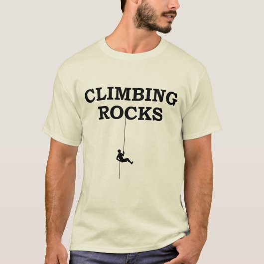 Rotsklimmen T-shirt (Voorkant)