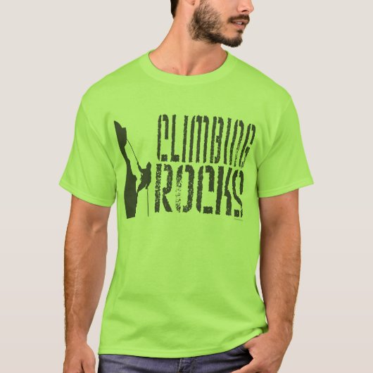 Rotsklimmen T-shirt (Voorkant)