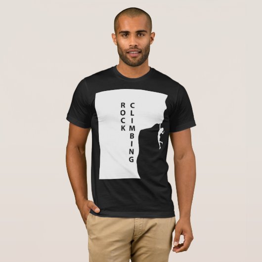 Rotsklimmen T-shirt (Voorkant volledig)