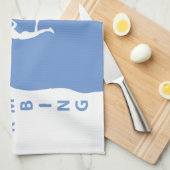 Rotsklimmen Theedoek (Quarter Fold)