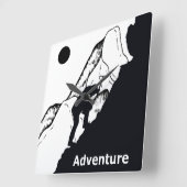 rotsklimmen vierkante klok (Hoek)