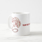 Rotsklimmen zou je zwepen? Funny Cam Koffiemok (Voorkant links)