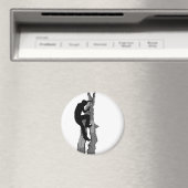 Rotsklimmer Bouldermagneet Magneet (Insitu (Vaatwasser))