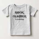 rotsklimmer in training T shirt (Voorkant)