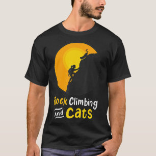 Rotsklimmer klimmer Bouldering Gift T-shirt