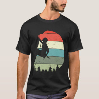  rotsklimmer van de rotsklimmer Bouldering Hiking  T-shirt