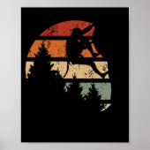 rotsklimretrorbouldezaal, klimmen poster (Voorkant)