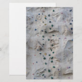 Rotsklimwand Briefpapier (Voorkant / Achterkant)