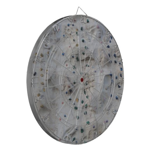 Rotsklimwand Dartbord (Voorkant Links)