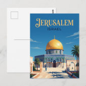 Rotskoepel Israël Briefkaart (Voorkant / Achterkant)