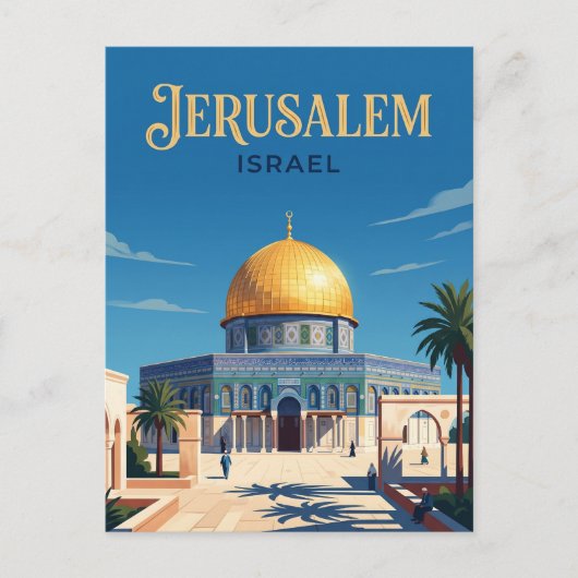 Rotskoepel Israël Briefkaart (Voorkant)