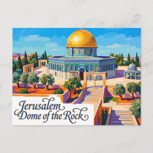 Rotskoepel Israël Briefkaart (Voorkant)