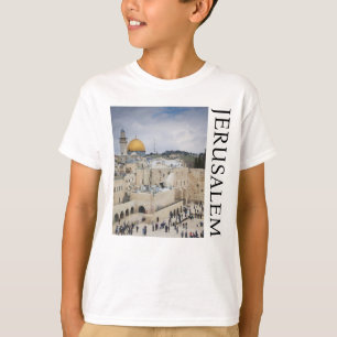 Rotskoepel Westelijke Muur Plein, Jeruzalem T-shirt