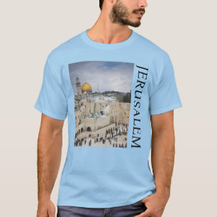 Rotskoepel Westelijke Muur Plein, Jeruzalem T-shirt