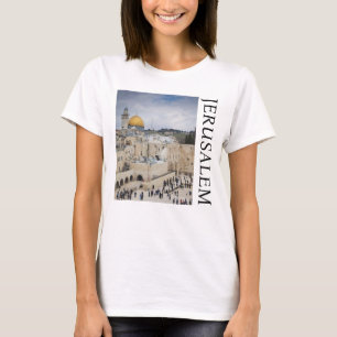 Rotskoepel Westelijke Muur Plein, Jeruzalem T-shirt