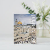 Rotskoepel | Westelijke Muur Plein | Verjaardag Briefkaart (Staand voorkant)