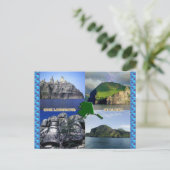 Rotslandschappen van Alaska Collage Briefkaart (Staand voorkant)