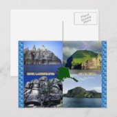 Rotslandschappen van Alaska Collage Briefkaart (Voorkant / Achterkant)