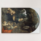 Rotsmadonna–Leonardo da V. Eerste versie Legpuzzel (Horizontaal)