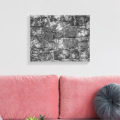 Rotsmuur Canvas Afdruk (Insitu (Woonkamer))