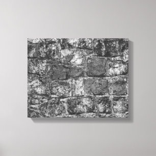 Rotsmuur Canvas Afdruk
