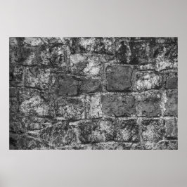 Rotsmuur Poster