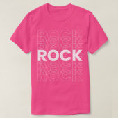 Rotsontwerp 1 t-shirt (Design voorkant)