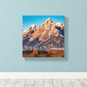Rotspartij afbeelding op canvas afdruk (Insitu (Houten vloer))